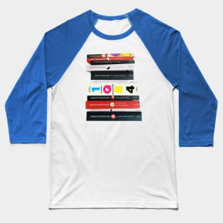 Haruki Murakami Book Stack 村上 春樹 Baseball T-Shirt